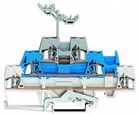 280-558 Трехуровневые клеммы; Экранированные / проходные / проходные клеммы; с нанесением маркировки; для DIN-рейки 35 x 15 и 35 x 7,5; 2,5 мм2; CAGE CLAMP