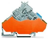 280-565/280-321 2-пров. клеммы для исполн. устройств; с цветн. отверст. для ввода проводников; 2,5 мм2; CAGE CLAMP