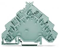 280-582 Пустой модуль; тот же профиль, что и у 4-проводных измерительных клемм, 3-проводных измерительных клемм с заземляющим контактом или клемм для подключения соответствующих исполнительных устройств