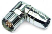 756-9602/060-000 Штекер M23, углового исполнения; конфигурируемые; 6-пол.; технология пайки