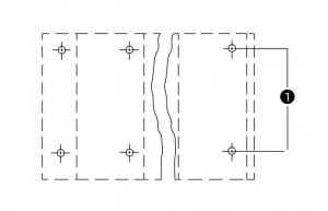 736-812 Двухуровневая клемма на печатную плату; 2,5 мм2; Шаг контактов 10,16 мм; 2 x 12-полюсов; CAGE CLAMP