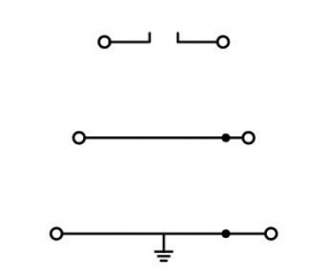 280-510 Трехуровневые клеммы; для DIN-рейки 35 x 15 и 35 x 7,5; 2,5 мм2; CAGE CLAMP