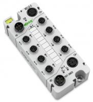 767-3803 Модуль, 8 дискретных входов; тока; Включение по низкому уровню; 8 x M8