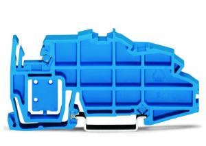 2009-305 Держатель шины; с функцией оконечного стопора, со съемной разделительной пластиной; для DIN-рейки 35 мм; толщиной 7,5 мм