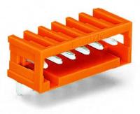 734-269 Вилка THT; 1.0 x 1.0 mm solder pin; угловые; 100% защита от неправильного подсоединения; Шаг контактов 3,81 мм; 9-пол.