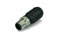 756-9209/060-000 Оконечный штекер М12; А-кодирование; прямые