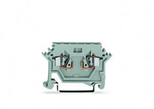 280-616 2-проводные базовые клеммы; для DIN-рейки 35 x 15 и 35 x 7,5; 2,5 мм2; CAGE CLAMP