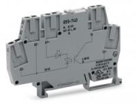 859-740 Модуль оптопары; Номинальное входное напряжение: 24 В пост.тока; Диапазон выходного напряжения: 3 - 30 В пост.тока; Предельный длительный ток: 3 А; 2-проводное подключение