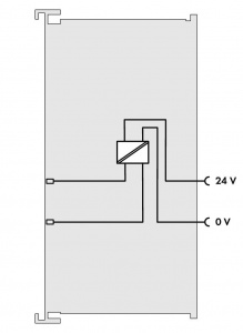 750-606 Модуль питания; тока; Диагностика; Искробезопасный