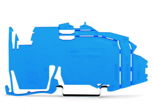 2009-304 Держатель шины; непригодны для использования в качестве оконечного стопора; для DIN-рейки 35 мм; толщиной 1,5 мм