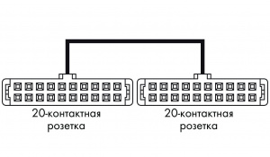 706-3057/300-300 Кабель системы; для Schneider TSX; 16 дискретных входов или выходов; Длина: 3 м; Поперечное сечение проводника 0,14 мм2