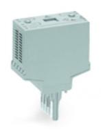 286-113 Пустой корпус вилки; Тип 12; шириной 25 мм; 10-пол.