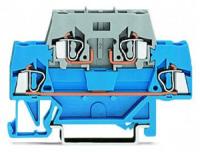 280-531 Двухуровневые клеммы; для DIN-рейки 35 x 15 и 35 x 7,5; 2,5 мм2; CAGE CLAMP