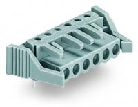 232-232/039-000 Розетка под пайку THT; 0.6 x 1.0 mm solder pin; прямые; Фиксирующий рычаг; Шаг контактов 5 мм; 2-пол.