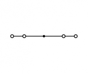 280-830 4-проводные проходные клеммы; 2,5 мм2; центральная маркировка; для DIN-рейки 35 x 15 и 35 x 7,5; CAGE CLAMP