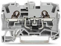 2004-1211/1000-400 Компонентная клемма; 2-проводн.; с диодом 1N5408; анод слева; для DIN-рейки 35 x 15 и 35 x 7,5; 4 mm2; Push-in CAGE CLAMP