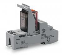 858-508 Релейный модуль; Номинальное входное напряжение: 230 В перем.тока; 4 перекидных контакта; Предельный длительный ток: 5 А; с ручным управлением; Красный индикатор состояния; Ширина модуля: 31 мм