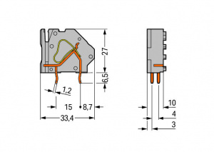 745-858/006-000 EINZELKLEMME RM 10 MM HELLGRüN