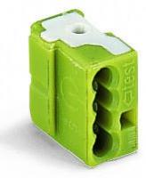 243-721 4-пров. модул. разъем на печатную плату; для индивидуальных выводов под пайку; 2 0,8 мм; Шаг контактов 5,75 мм; 1-пол.