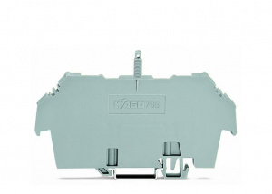 709-167 Держатель крышки; Тип 1; вкл. фиксирующие/стопорные винты и рифленую гайку; совместимы с клеммами для монтажа на рейку серий с 279 по 282 и 880; совместимы с миниатюрными клеммами серии 264 для монтажа на рейке; совместимы с клеммами датчиков и кл