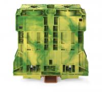 285-1187 2-проводные клеммы с заземлением; 120 мм2; боковые маркировочные разъемы; только на рейке DIN 35 x 15; POWER CAGE CLAMP