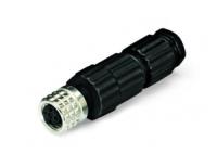 756-9112/030-000 Соединители для кабеля датчика / исполнительного устройства; 3-пол.; Розетка M8, прямая