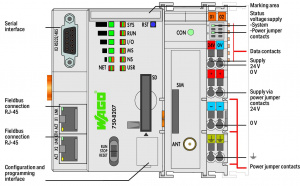 750-8207 Контроллер PFC200; 2 x ETHERNET, RS-232/-485, мобильный радиомодуль