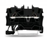 2001-1205 2-проводные проходные клеммы; 1,5; подходят для исполнений Ex e II; боковая и центральная маркировка; для DIN-рейки 35 x 15 и 35 x 7,5; Push-in CAGE CLAMP