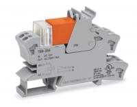 788-356 Релейный модуль; Номинальное входное напряжение: 24 В пост.тока; 1 замыкающий контакт; Предельный длительный ток: 16 А; для ламповых нагрузок; Красный индикатор состояния; Ширина модуля: 15 мм