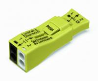 873-902 Соединитель с размыкателем для светильников; 2-пол.