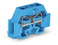 262-304 2-проводные клеммы; подходят для исполнений Ex i; без кнопок; с крепежным фланцем; для винтового или аналогичных типов крепления; Крепежное отверстие 3,2 мм 2; 4 mm2; CAGE CLAMP