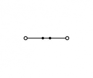 2002-1205 2-проводные проходные клеммы; 2,5 мм2; подходят для исполнений Ex e II; боковая и центральная маркировка; для DIN-рейки 35 x 15 и 35 x 7,5; Push-in CAGE CLAMP