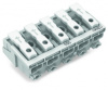 294-4005 Соединитель для светильников; нажимная кнопка, внешняя; без заземляющего контакта; 5-пол.; Стор. свет.: для одножильных проводников; Инст. стор.: для всех типов проводников; макс. 2,5 мм2; Темп. окруж. среды: макс. 85 °C (T85)