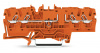 2002-1802 4-проводные проходные клеммы; 2,5 мм2; с возможностью тестирования; тот же профиль, что и у 4-проводной клеммы с размыкателем; боковая и центральная маркировка; для DIN-рейки 35 x 15 и 35 x 7,5; Push-in CAGE CLAMP