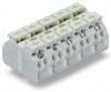 862-9625 ПОД ЗАПРОС  4-проводная клеммная колодка с монтажными штифтами; 5-пол.; PE-N-L1-L2-L3; с заземляющим контактом; 4 mm2