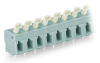 257-502 Клемма на печатную плату; нажимная кнопка; 2,5 мм2; Шаг контактов 7,5/7,62 мм; 2-пол.; CAGE CLAMP; опция объединения
