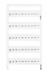 793-602 Маркировочная карта WMB; в картах; МАРКИРОВАНО; 1 ... 10&10X; not stretchable; Вертикальная маркировка; с креплением на защелке