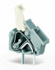 256-747 Наборная клемма на печатную плату; нажимная кнопка; 2,5 мм2; Шаг контактов 5/5,08 мм; 1-пол.; CAGE CLAMP; опция объединения