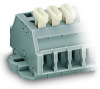261-432/331-000 2-проводные клеммные колодки; 12-пол.; с одной стороны с нажимными кнопками; с крепежными фланцами; для винтового или аналогичных типов крепления; Крепежное отверстие 3,2 мм 2; 2,5 мм2; CAGE CLAMP