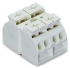 862-652 ПОД ЗАПРОС  4-проводная клеммная колодка с монтажными штифтами; 2-пол.; без заземляющего контакта; для винта и гайки 2 3 мм; с 2 выводами; 4 mm2