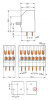 251-102 Клемма на печатную плату; 1,5; Шаг контактов 3,5 мм; 2-пол.; PUSH WIRE & FIT CLAMP