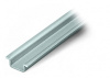 210-296 Алюминиевая несущая рейка; 15 x 5,5 мм; толщиной 1 мм; длиной 2 м; неперфорированная; аналогично EN 60715