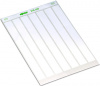 210-345 Бирки; для лазерного принтера; прозрачные, клейкие